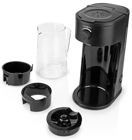 Nedis KAICM200FBK - Kávovar na ľadovú kávu a ľadový čaj 750W/230V