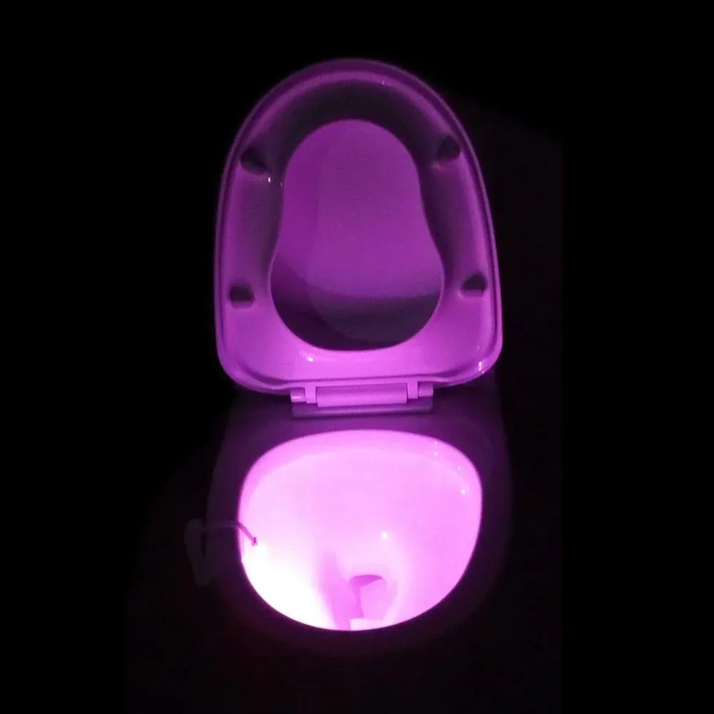 Zaparkorun LED farebné osvetlenie WC misy