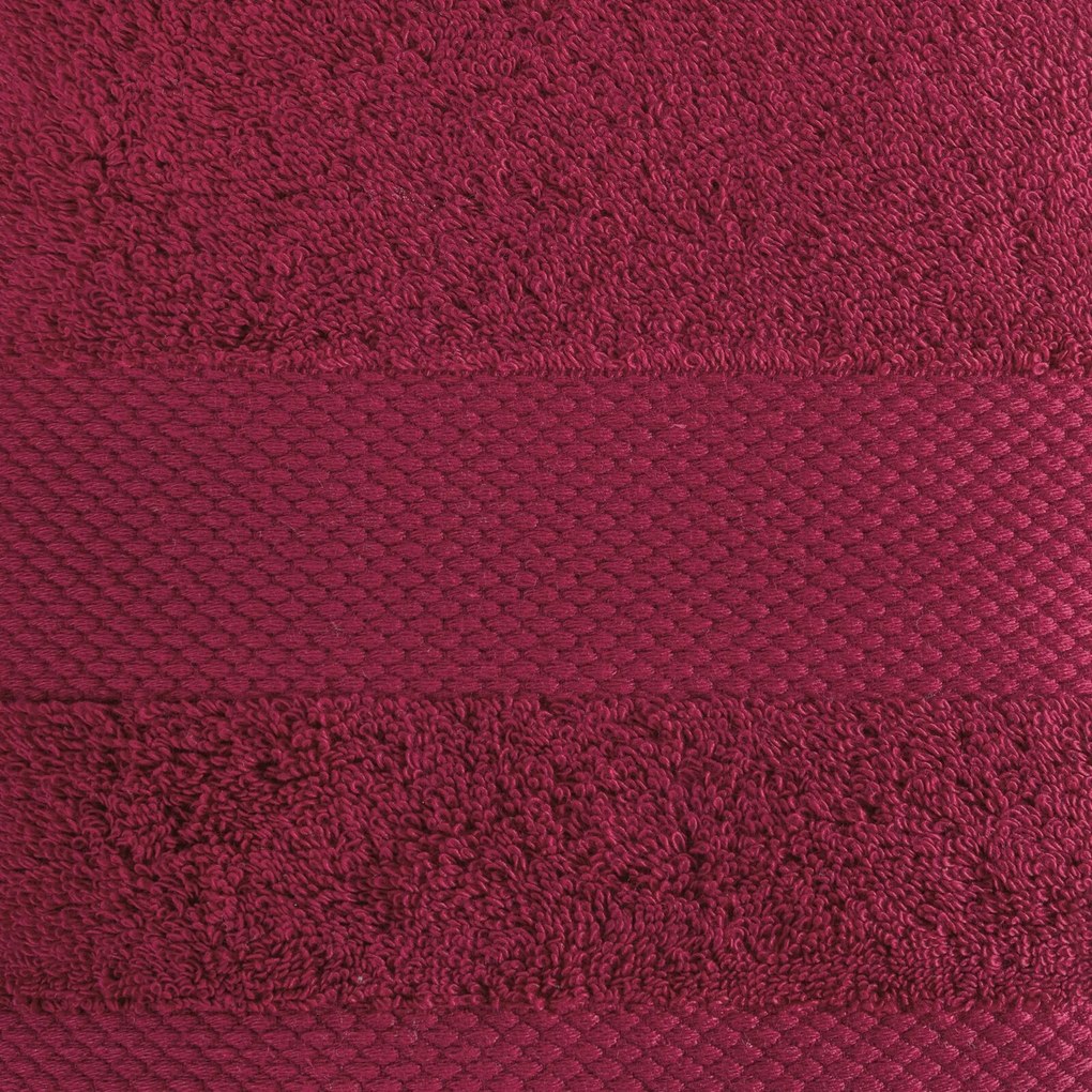 BAVLNENÝ UTERÁK LORITA 50X90 CM AMARANT