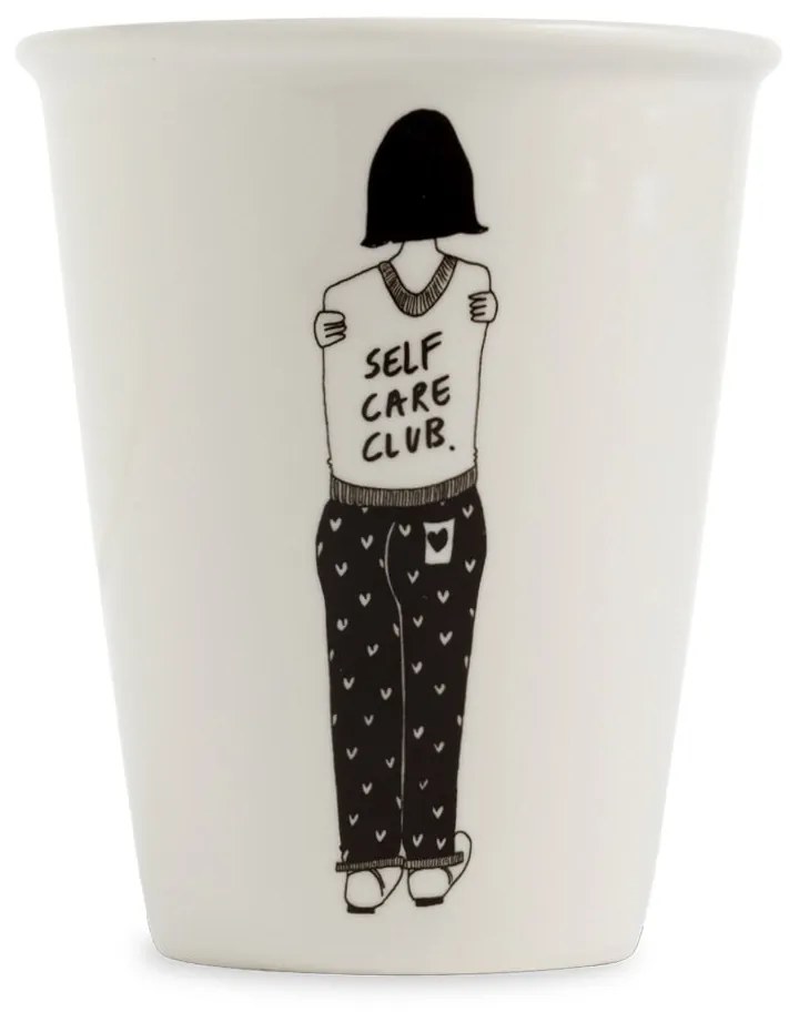 helen b Porcelánový hrnček Self Care club 220 ml