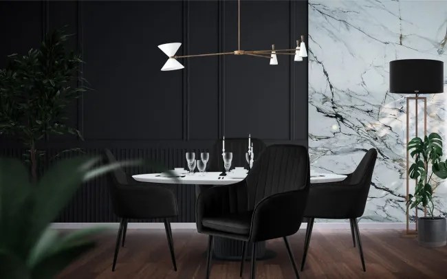 Jedálenská stolička Mark Adler Prince 6.0 Black