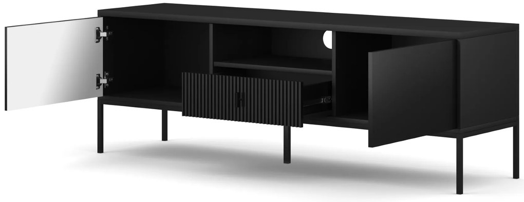 TV stolík Maggiore I 154,5 cm čierny