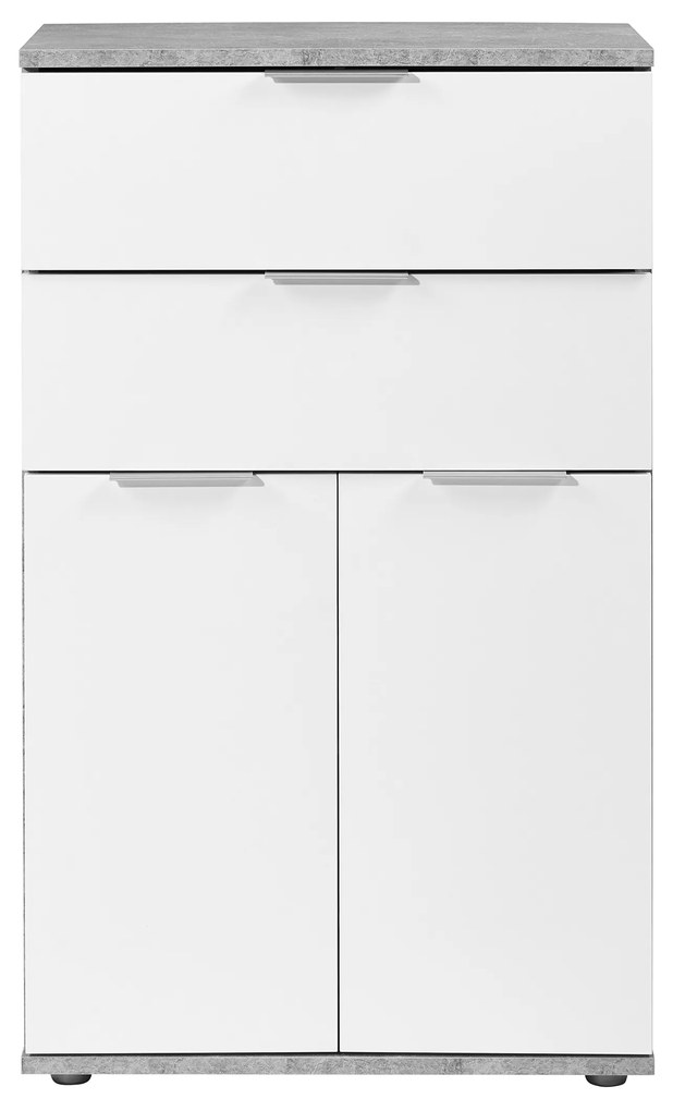 LIVARNO home Komoda s 2 dvierkami a 2 zásuvkami (100364549)