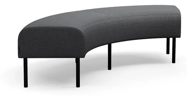 Modulárna pohovka VARIETY, rohová, látka Blues CSII, antracit