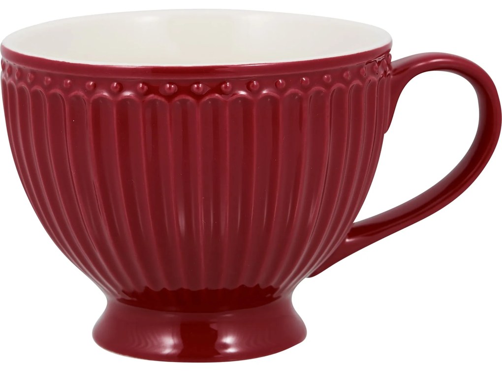GREEN GATE Hrnček Alice Claret Red 400 ml