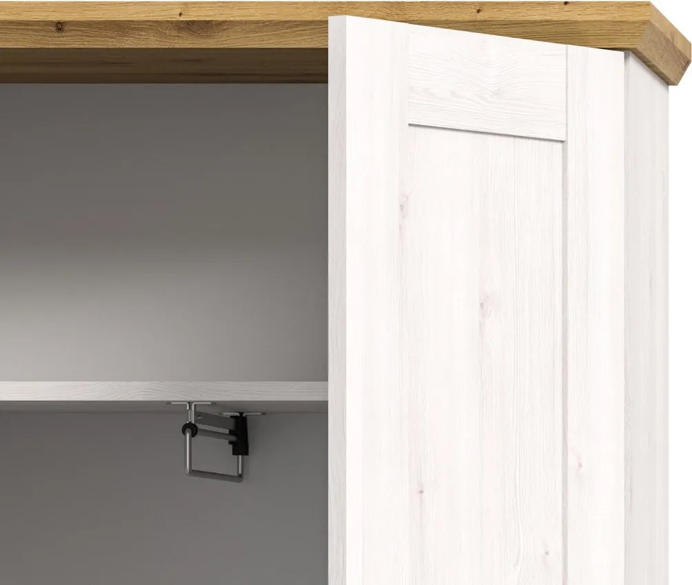 Predsieňová zostava Verona (5-dielna), sibírsky smrekovec/dub artisan