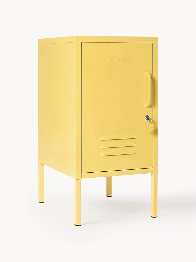 Pravostranný kovový nočný stolík The Shorty