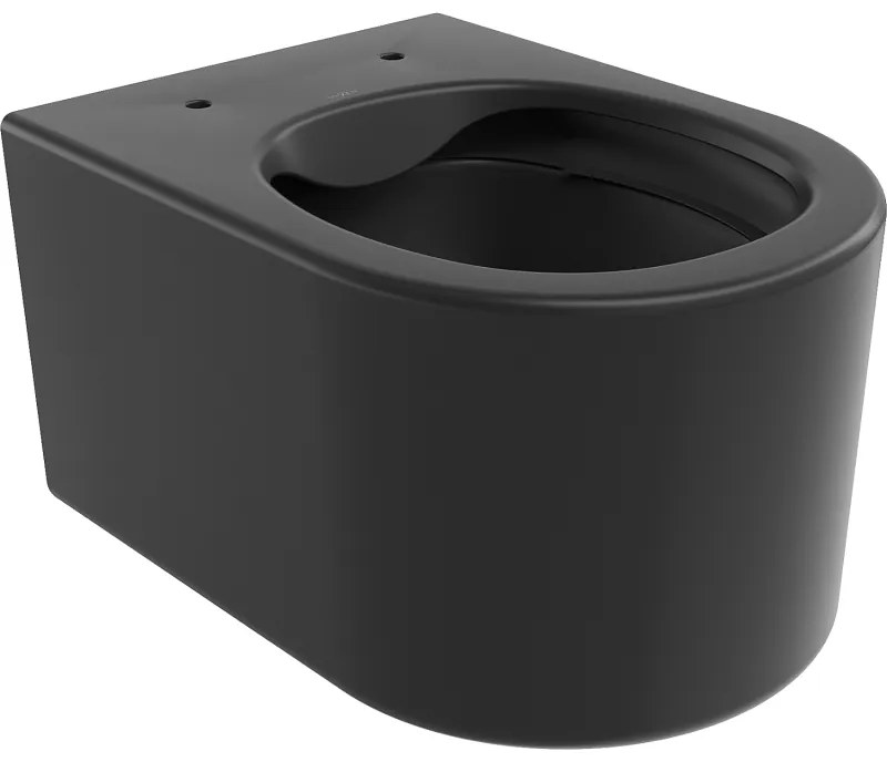 Mexen Sofia Rimless závesná wc misa, čierna matná, 3354XX85