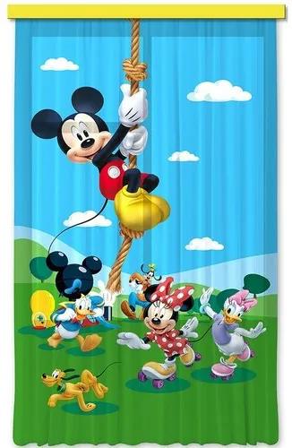 AG ART Detský záves Mickey & Minnie, 140 x 245 cm