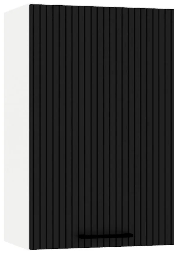 Skrinka do kuchyne Kate w45 pl čierny hrášok