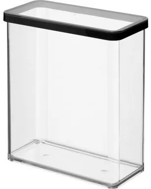 Dóza na potraviny 3,2l Rotho Loft - JUMBO Black, černá