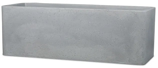 Scheurich Dlhý kvetináč Cube Box (kamenistá sivá, 80 cm) (100349940)