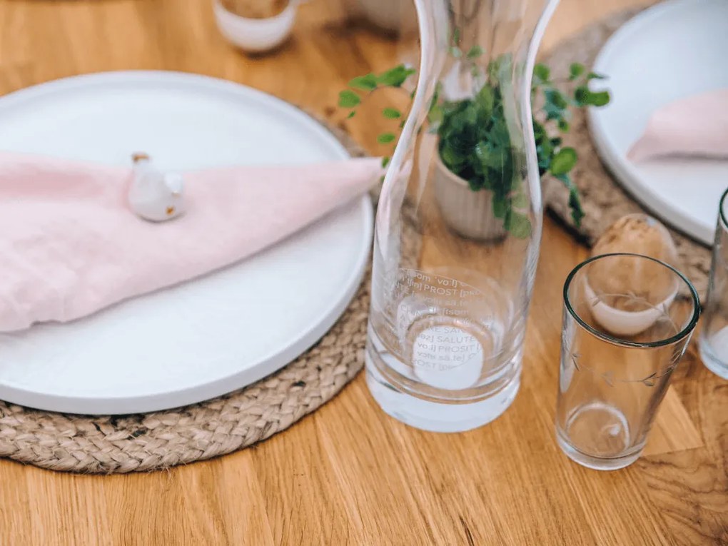 Sklenená karafa na víno VINO APERO, 1000 ml