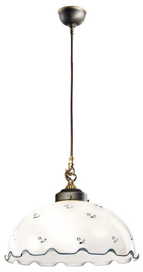 Kolarz 731.32.18 - Luster na lanku NONNA 1xE27/75W/230V modrá