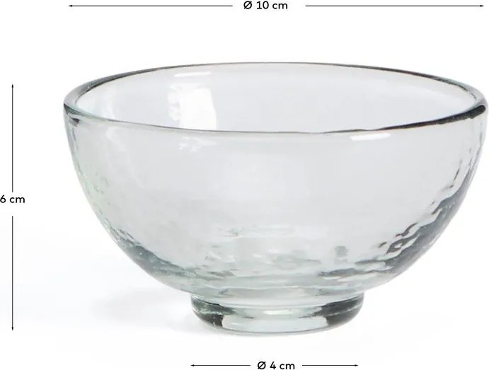 Sklenená miska Sileia – Kave Home