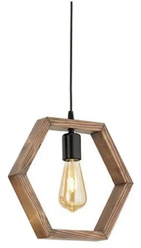 Luster na lanku GEOMETRIK 1xE27/60W/230V