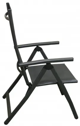 Doppler ACTIVE káro - záhradné polohovacie kreslo