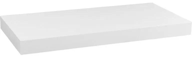 Stilista nástenná polica Volato, 60 cm, biela