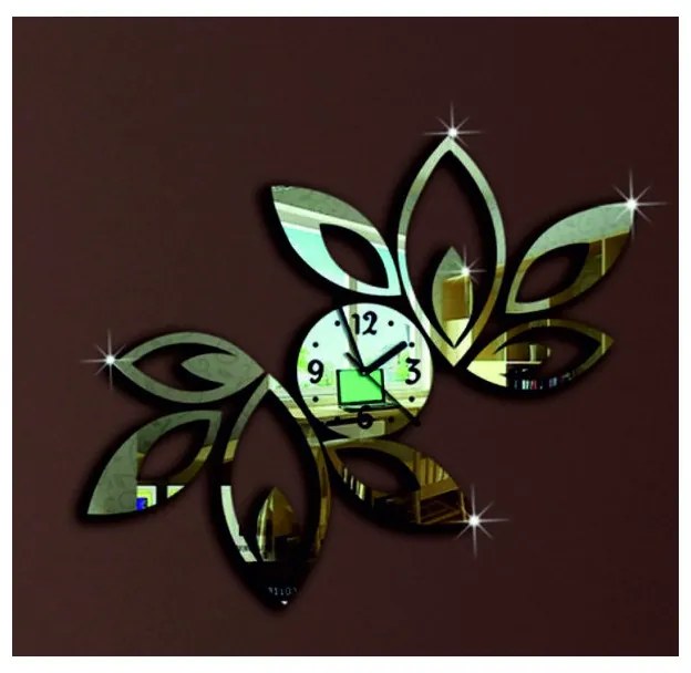 Zrkadlové hodiny na stenu, moderné zrkadlové hodiny l SENTOP IA-094-S 101-S