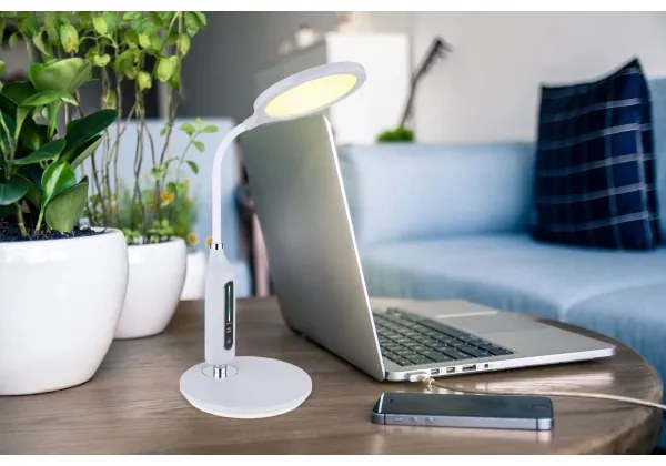 Globo 58435G - LED Stmievateľná dotyková stolná lampa FRUGGY LED/9W/230V šedá