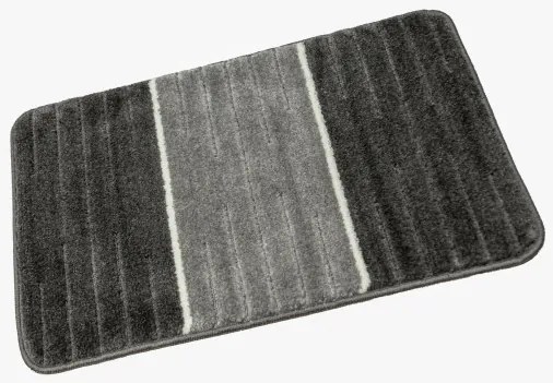 Sada kúpeľňových koberčekov COMO sivá / krémová