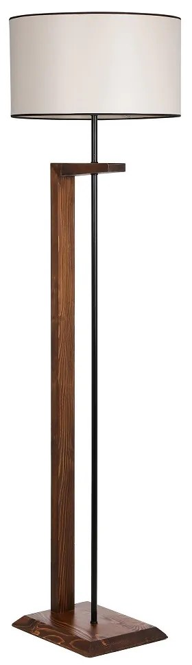 Dizajnová stojanová lampa Jadey 163 cm krémová