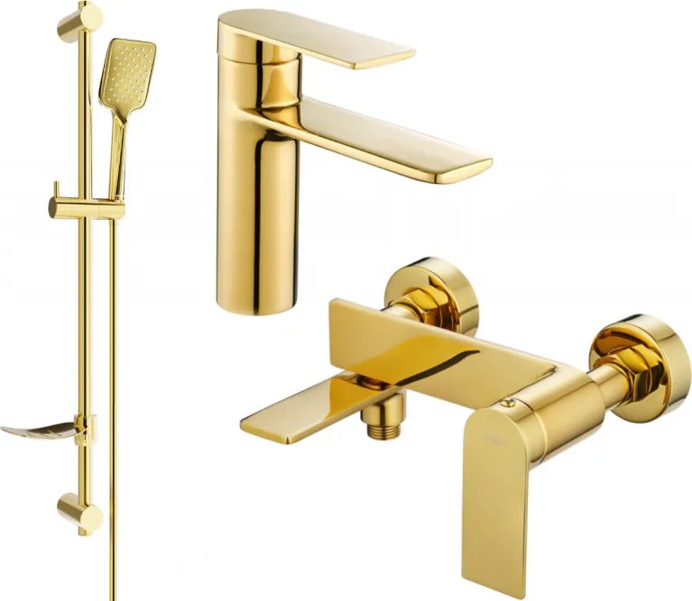 Mexen Zero DF62 vaňová súprava, zlatá - 71103DF62-50