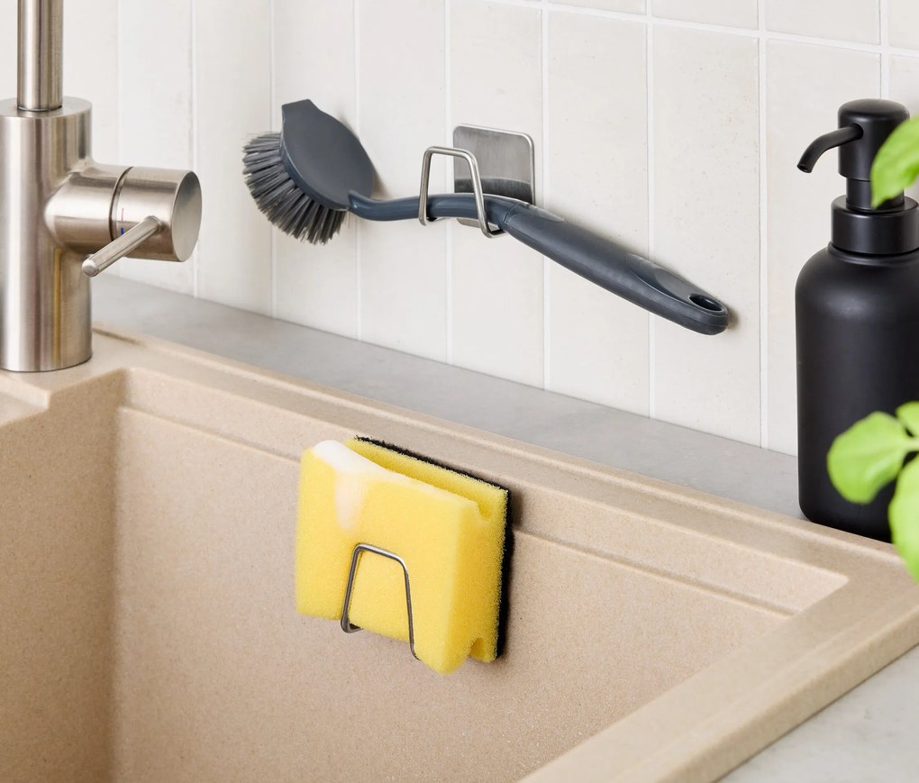 2 samolepiace držiaky na špongie