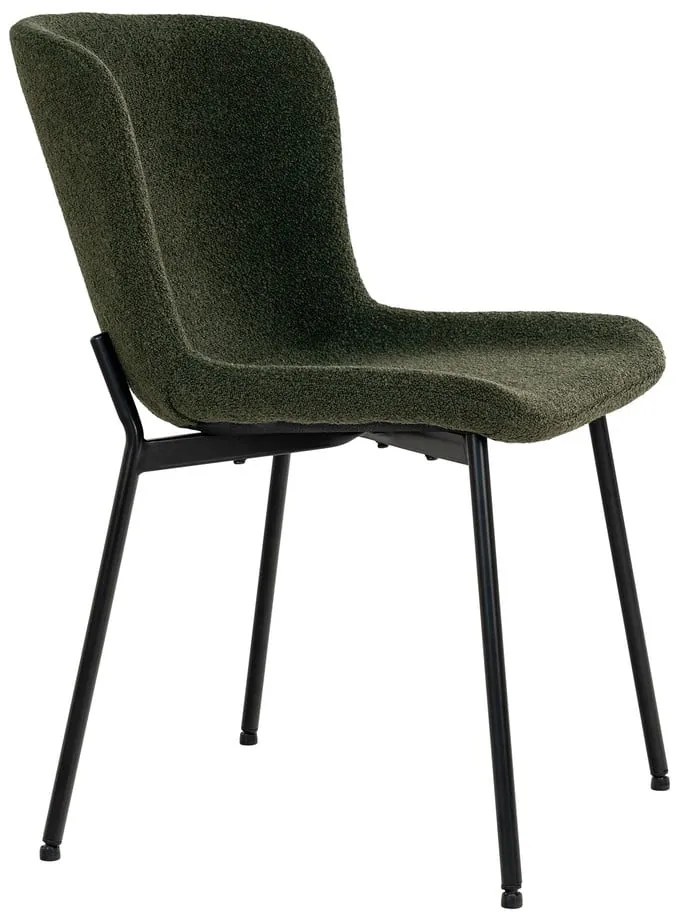 Tmavozelené jedálenské stoličky v súprave 2 ks Maceda – House Nordic