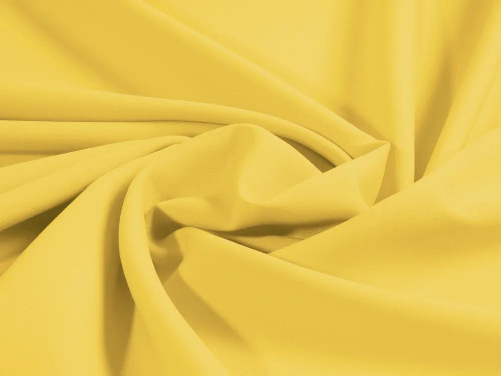 Biante Dekoračná obliečka na vankúš s lemom Rongo RG-050 Svetlo žltá 40 x 40 cm