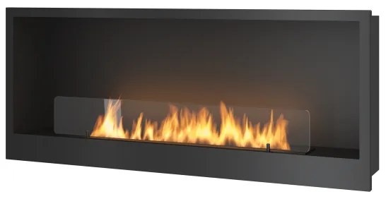 InFire - Vstavaný BIO krb 120x50 cm 3kW čierna