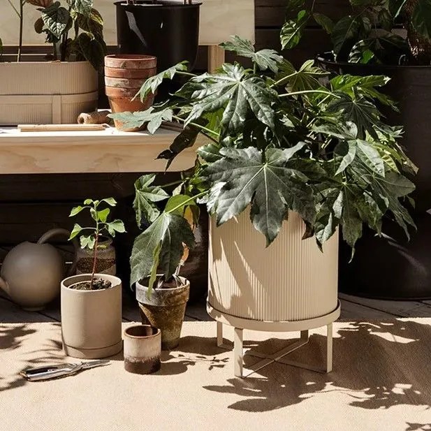 Ferm Living Obal na kvetináč Bau Pot Large Cashmere