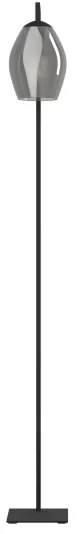 Eglo 390256 - Stojacia lampa ESTANYS 1xE27/40W/230V dymová