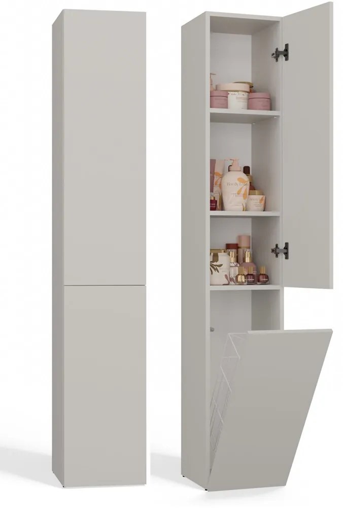 Kúpeľňová skrinka Neltossa 15 (kašmír). Akcia -23%. Vlastná spoľahlivá doprava až k Vám domov. 1133022