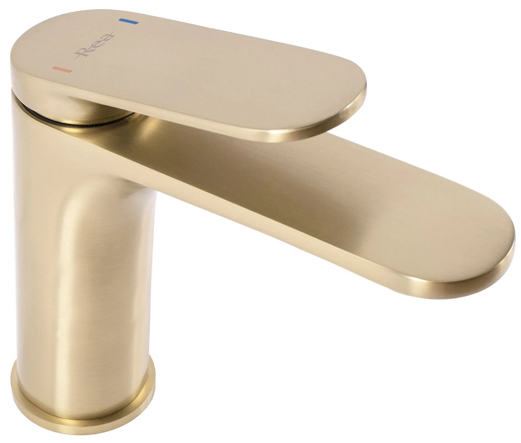 Rea Marco, umývadlová batéria h-150, zlatá matná, REA-B4897