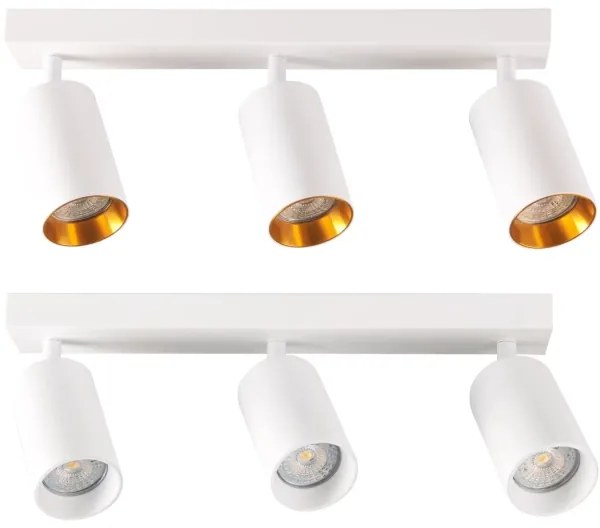 Bodové svietidlo MARIBEL 3xGU10/10W/230V biela