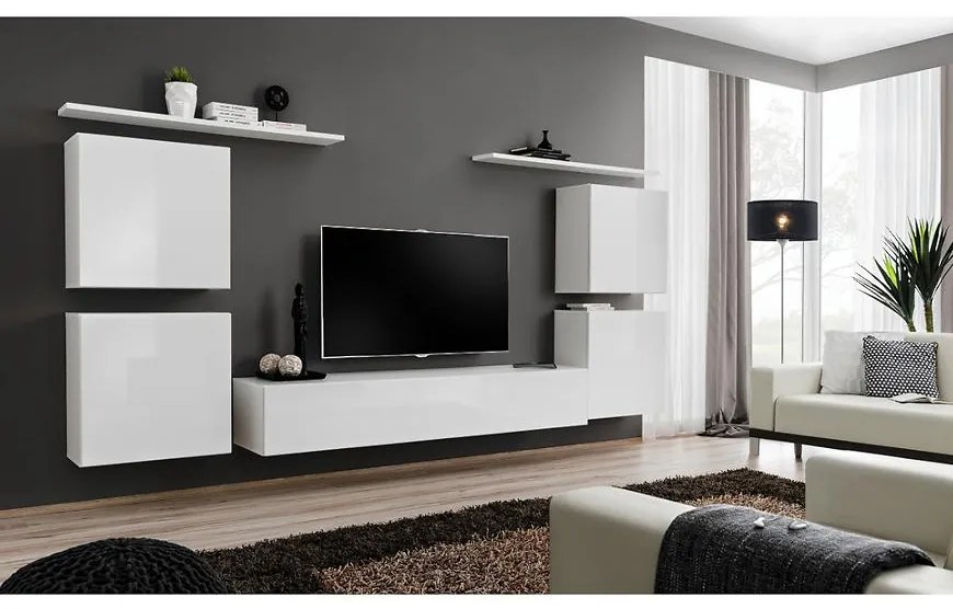 Obývacia stena Switch IV Biely