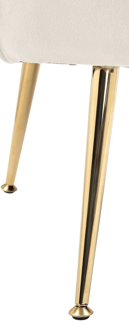 Stolička Rosita zamat - krémová