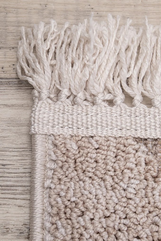 Koberec Benita 095A D.BEIGE/CREAM rozmery koberec: 80x150 cm