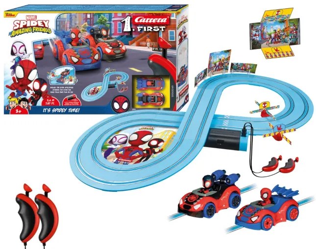 Pretekárska dráha Carrera First 20063049 Spidey 2,4 m