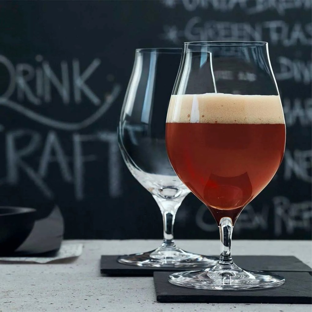 Sada 2 ks pohár na pivo Craft Beer Barrel Aged