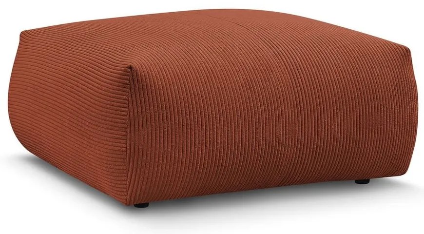 Menčestrová podnožka v tehlovej farbe Voltaire – Bobochic Paris