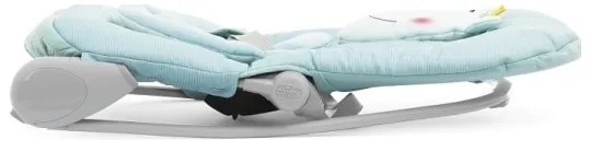 Chicco - Detské vibračné ležadlo s melódiou BALLOON Froggy 2xAA + 1xLR20 modrá