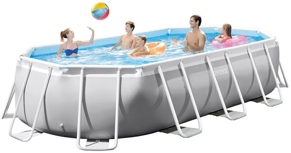 INTEX PRISM FRAME OVAL PREMIUM POOLS Bazénový Set 503 x 274 x 122 cm 26796GN