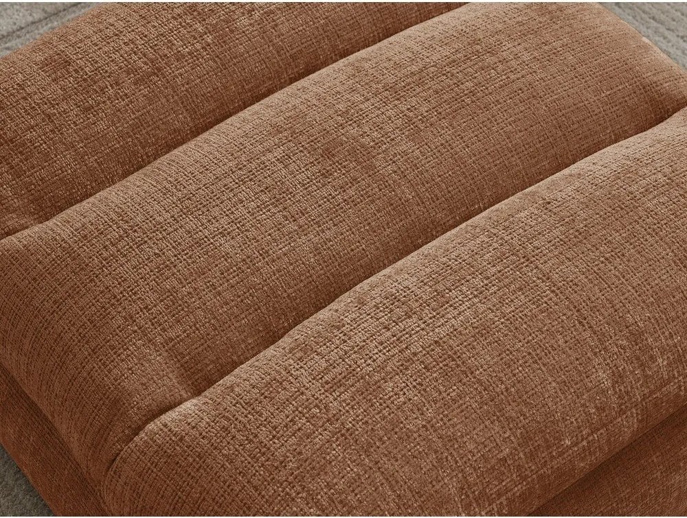 Oranžová ženilková podnožka Neil – Bobochic Paris