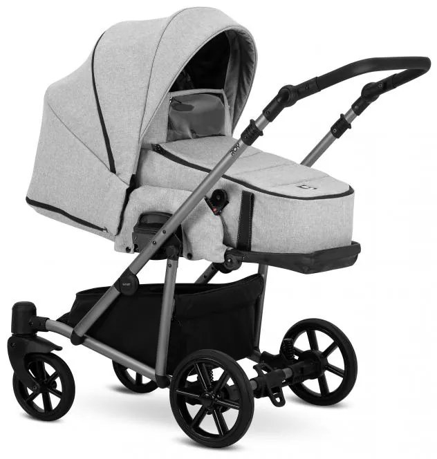 Kočík Kunert Roy grey frame 2v1 - grey