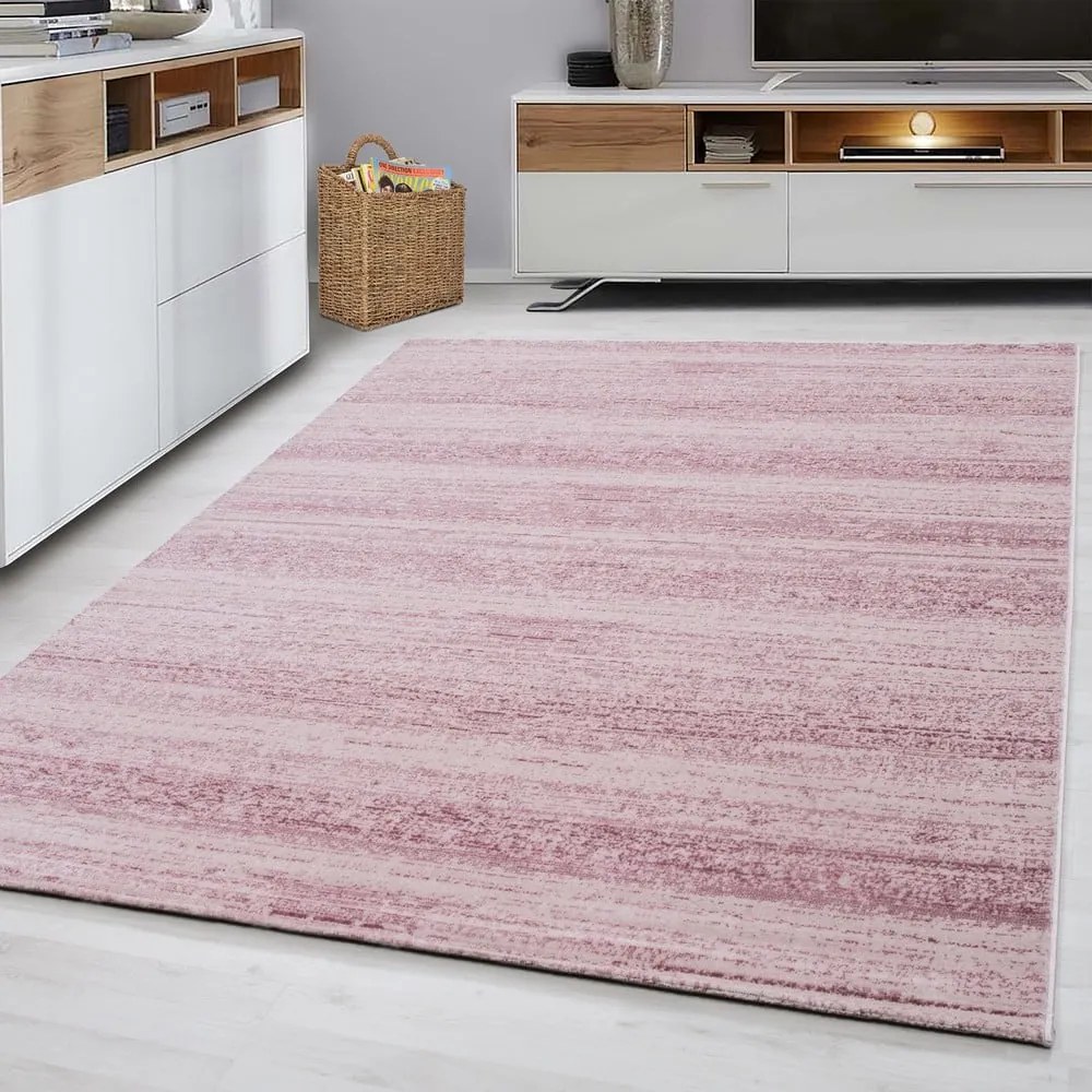 Svetloružový koberec 80x150 cm Plus – Ayyildiz Carpets