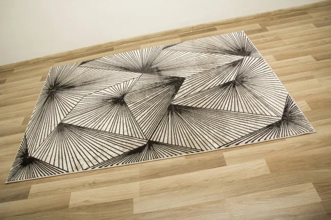 Koberec Studio E840A Geometria čierny / krémový