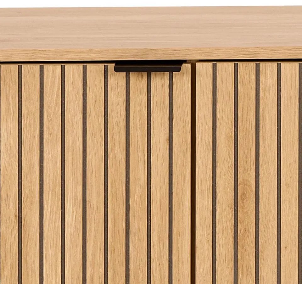 Komoda Jaipur 180 cm dub přírodní