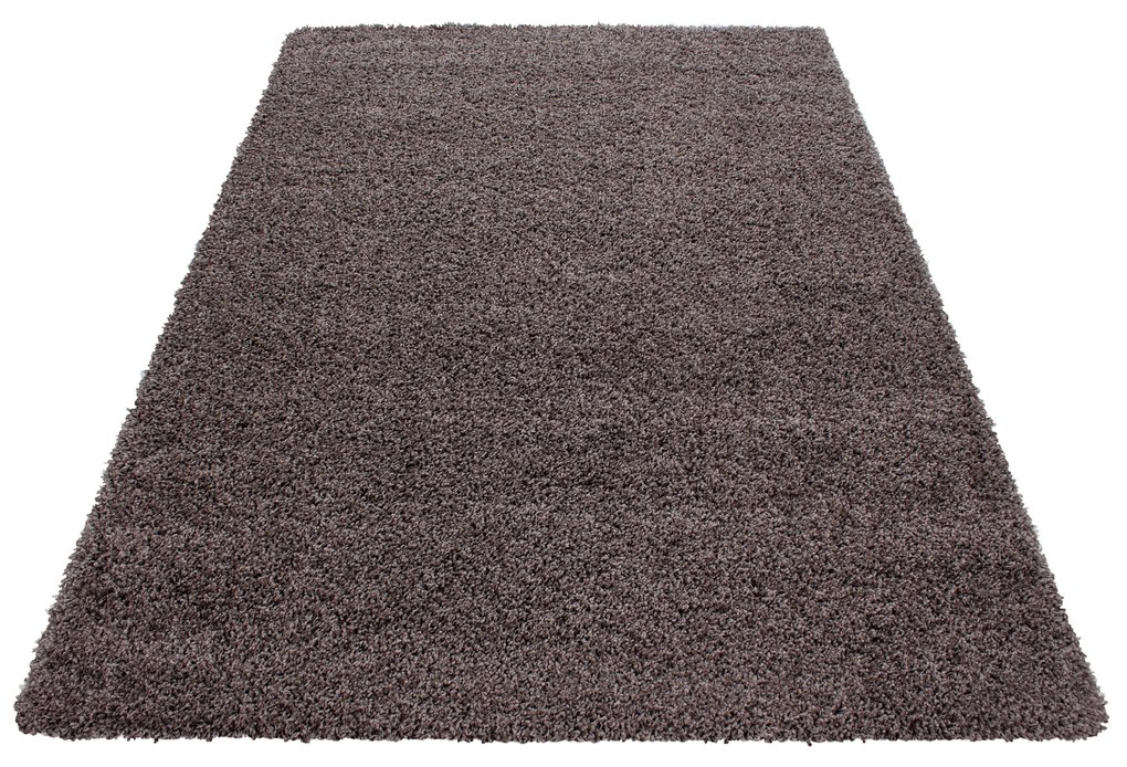 Ayyildiz koberce Kusový koberec Dream Shaggy 4000 taupe - 160x230 cm